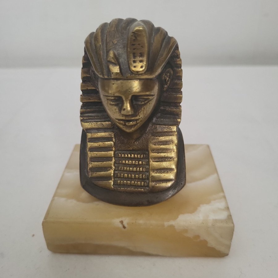 RETRO EGYPTISK STATY FARAO I MÄSSING ***