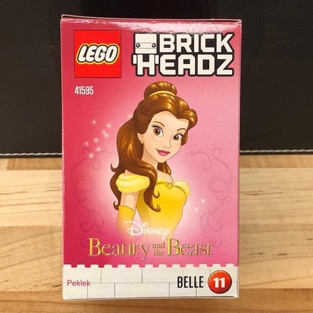 LEGO BrickHeadz 41595 + 41596 "Belle  Beast" - från 2018 oöppnade!