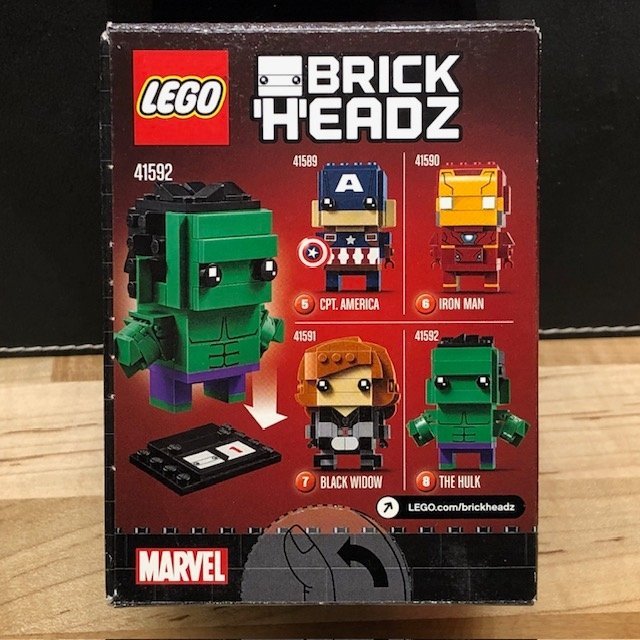 LEGO BrickHeadz 41592 "The Hulk" - från 2017 Oöppnad!