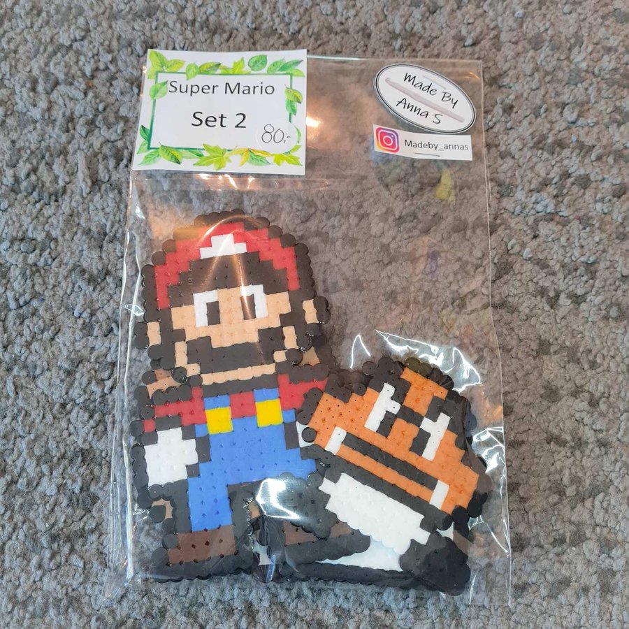 Super Mario magneter av pärlplatta