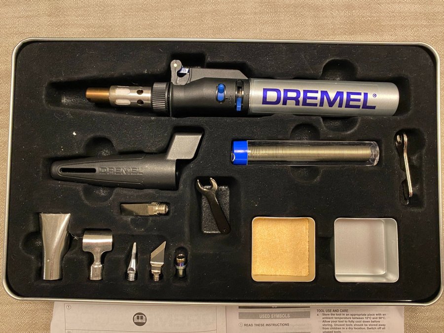 Dremel Versatip 2000 – sladdlös lödpenna med utbytbara tillbehör