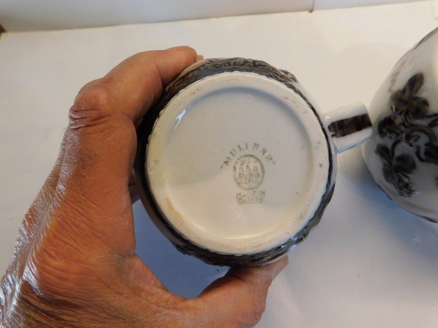 Gefle Mullbär Kaffemugg Vintage Gefle Flintgods