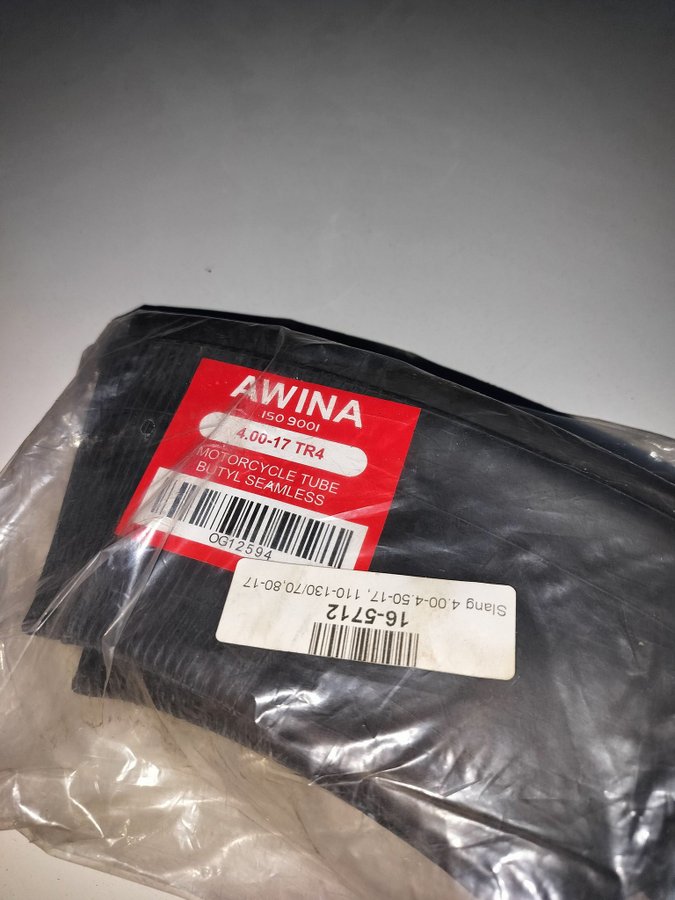 AWINA 4.00-17 TR4 Motorcykel Slang