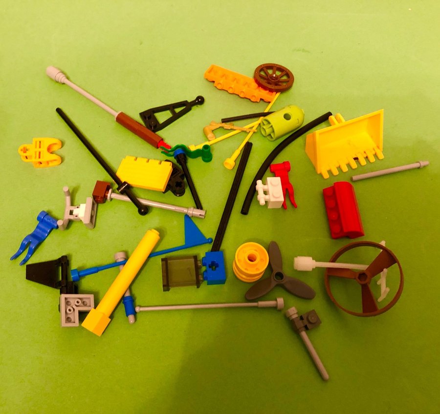 Lego Tillbehör Extra Bitar reservdelar Fabuland Propeller Grävskopa