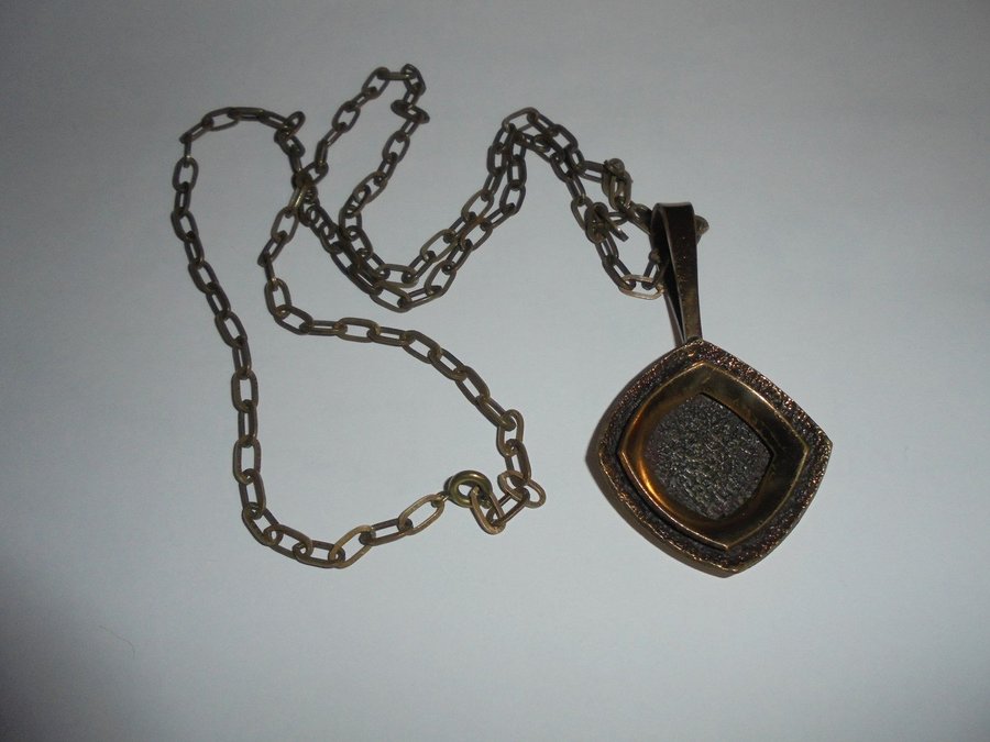 halsband i brons av KEPalmberg vintage