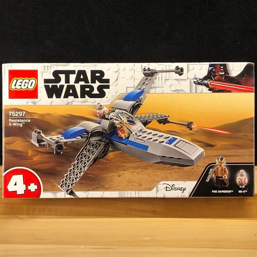 LEGO Star Wars 75297 "Resistance X-wing" - från 2021 oöppnad / förseglad!