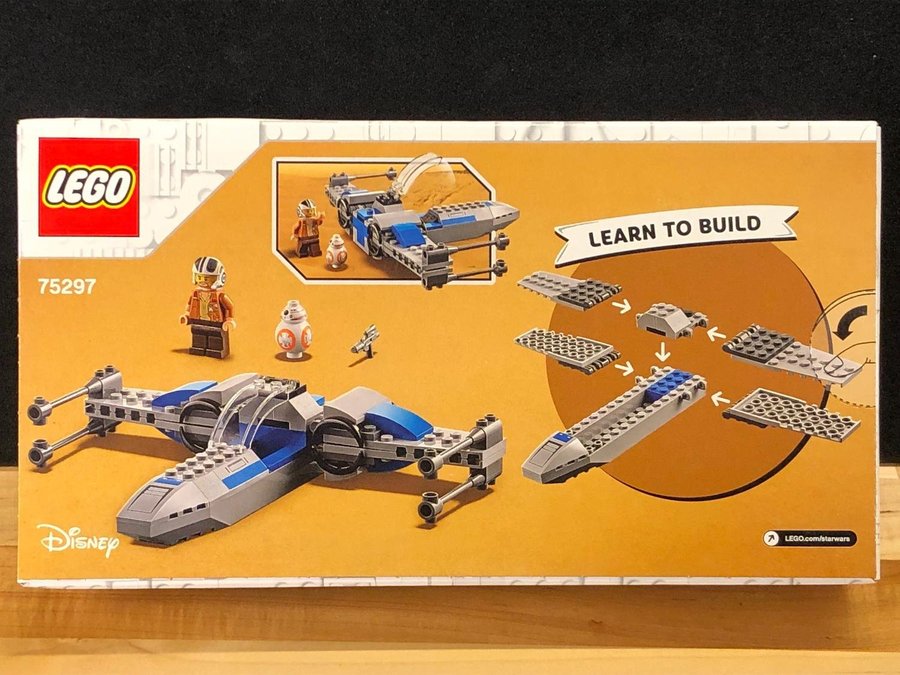 LEGO Star Wars 75297 "Resistance X-wing" - från 2021 oöppnad / förseglad!