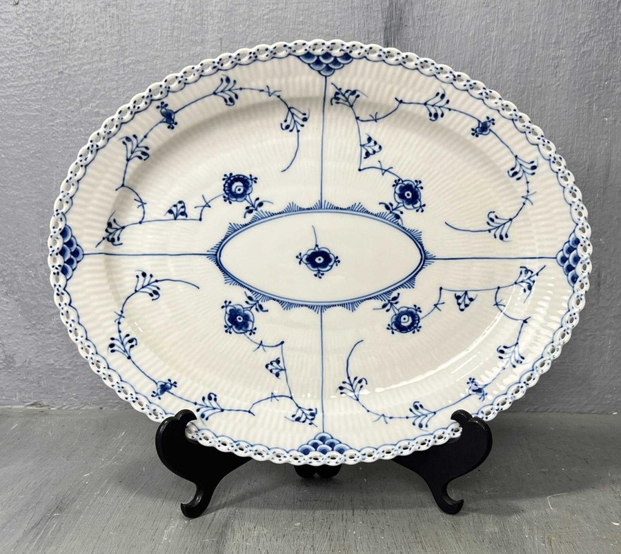 KUNGLIG DANSK - ROYAL COPENHAGEN MUSSELMALET HELTLOND SERVERINGFAT FAT 1/1148