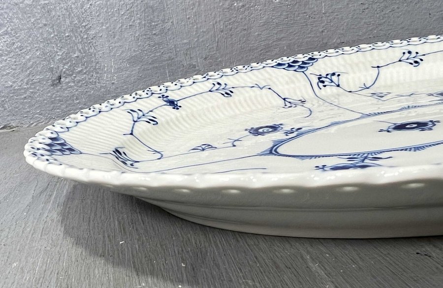 KUNGLIG DANSK - ROYAL COPENHAGEN MUSSELMALET HELTLOND SERVERINGFAT FAT 1/1148