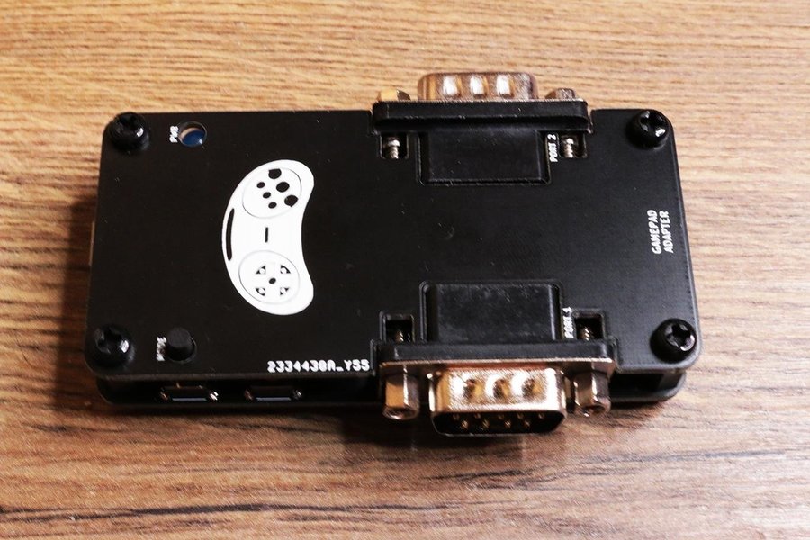 Mega Drive till PC USB-C adapter för två handkontroller | controller gamepad
