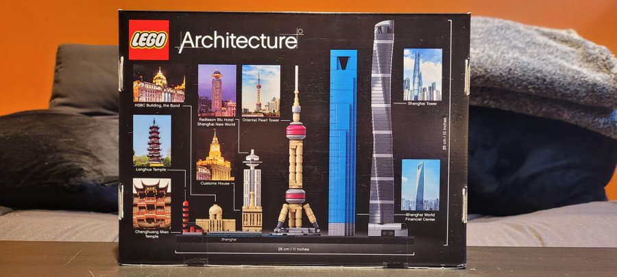 LEGO Architecture "21039 - Shanghai" (NY  OÖPPNAD)