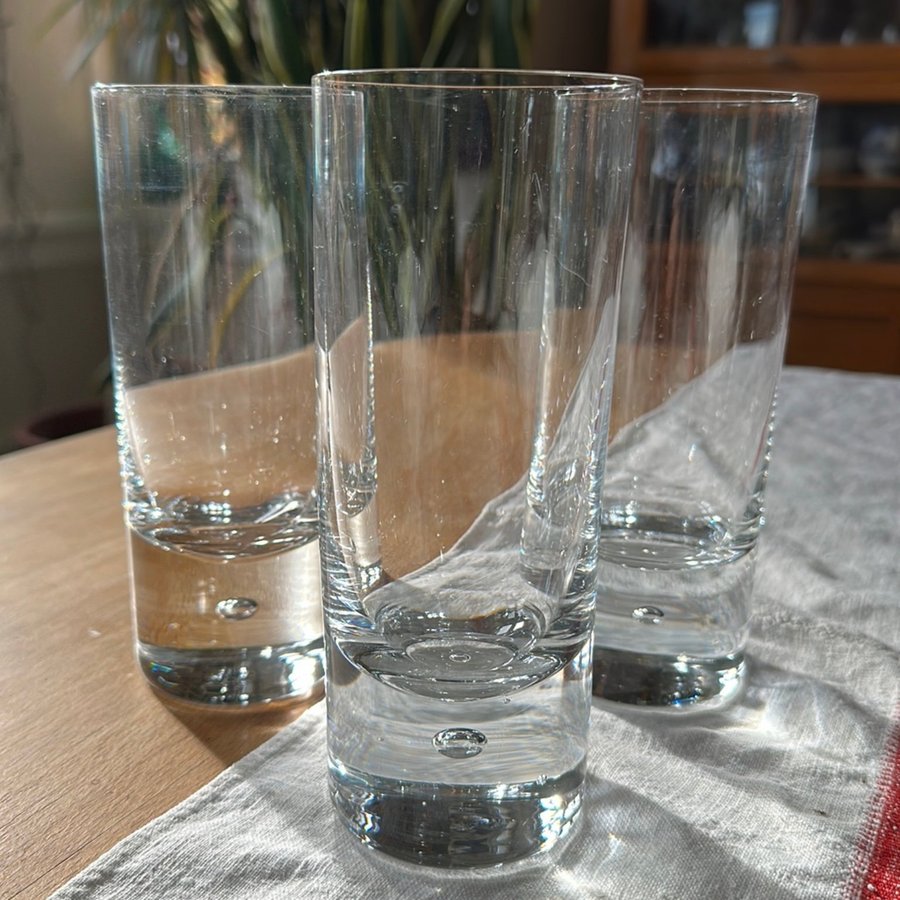 3 Pippi stora tumblerglas