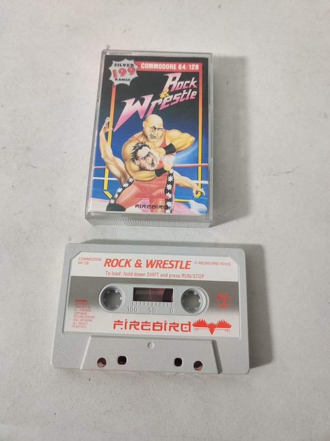 ROCK  WRESTLE (Commodore 64/C64 Kassett)