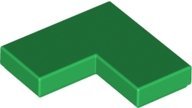 Green Tile 2 x 2 Corner - LEGO - 14719