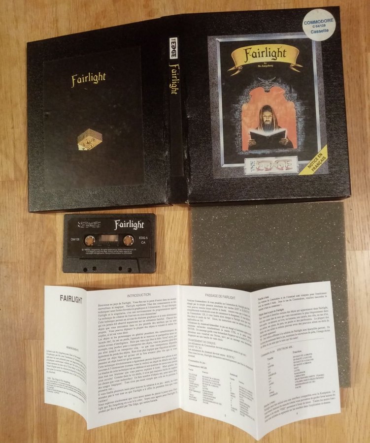 Fairlight (The Edge) - Fransk Utgåva - Commodore 64/C64 Spel