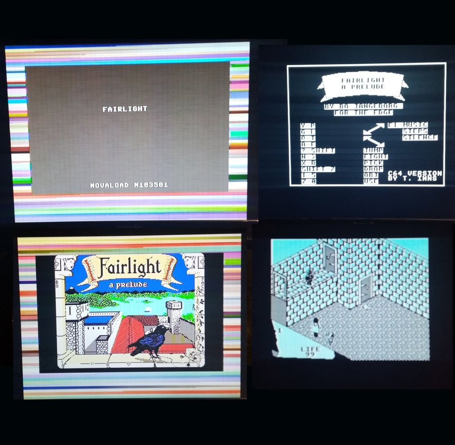 Fairlight (The Edge) - Fransk Utgåva - Commodore 64/C64 Spel