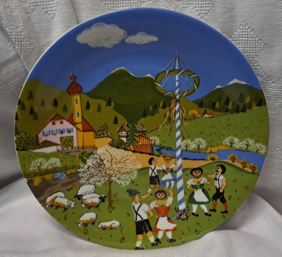 SELTMANN WEIDEN Porcelain Collector Plate BAVARIA W GERMANY