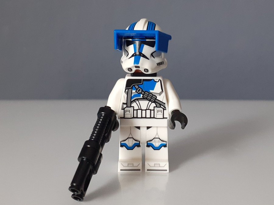 Lego Star Wars 501st Clone Trooper Heavy Gunner figur minifigur gubbe SW