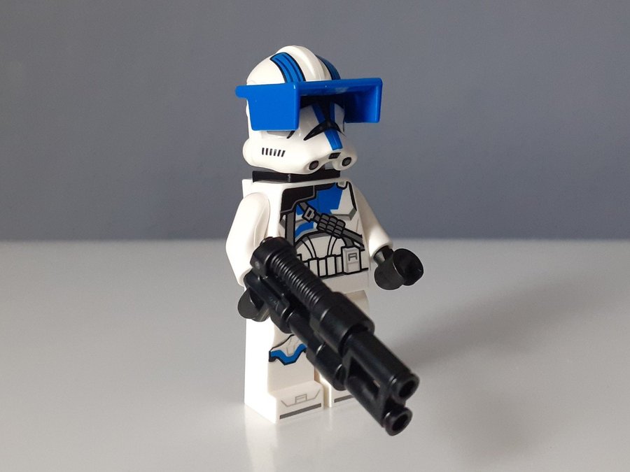 Lego Star Wars 501st Clone Trooper Heavy Gunner figur minifigur gubbe SW