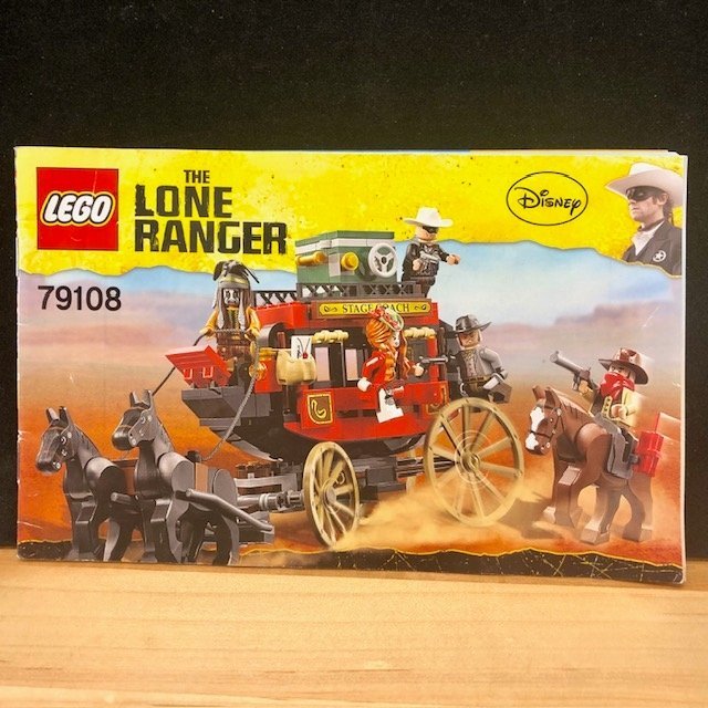 LEGO Lone Ranger 79108 "BEG Stagecoat Escape" - från 2013 begagnad i nyskick!