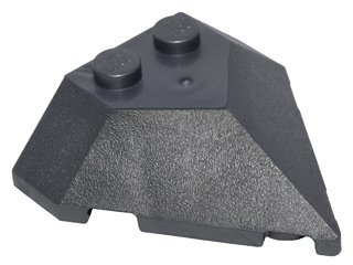 Pearl Dark Gray Wedge 4 x 4 Pointed - LEGO - 22391