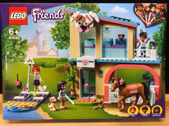 LEGO Friends 41446 "Heartlake Citys veterinärklinik" - från 2021 oöppnad!