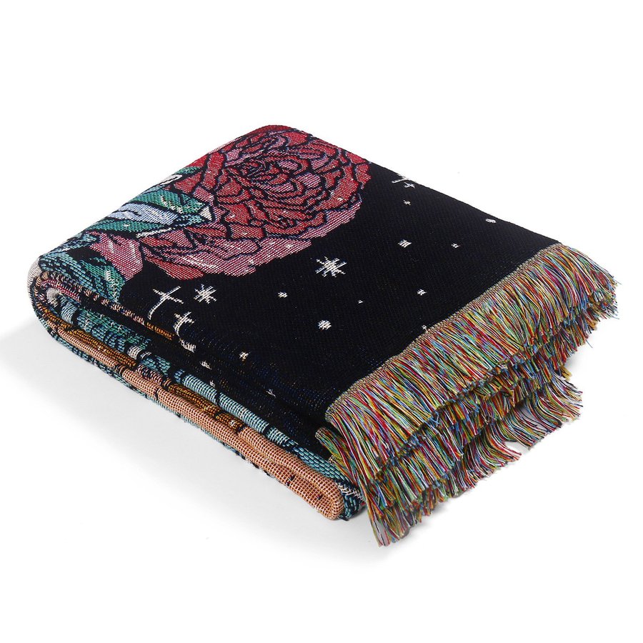 INS Bohemian chair blanket bedroom carpet tapestry camping tablecloth,130*160cm