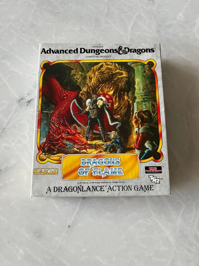 Atari ST - Dragons of Flame - Advanced Dungeons  Dragons (original)