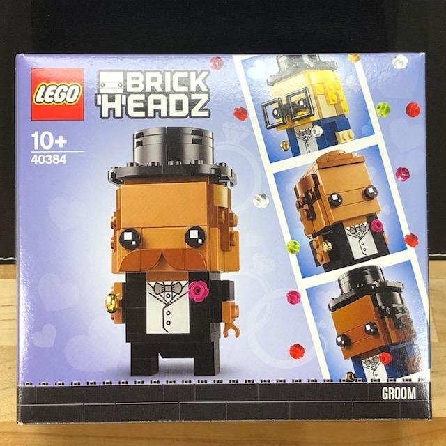 LEGO BrickHeadz 40384 "Brudgum" - från 2020 oöppnad / förseglad!