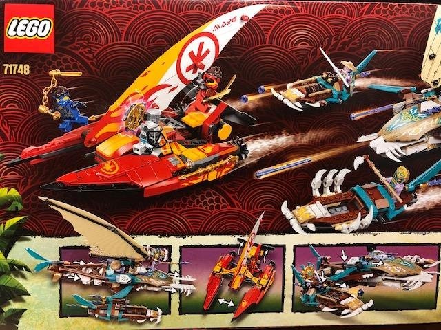 LEGO Ninjago 71748 "Havsstrid med katamaran" - från 2021 oöppnad!