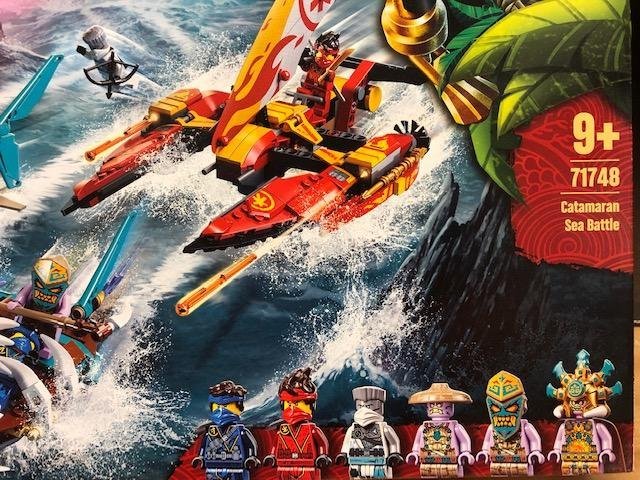 LEGO Ninjago 71748 "Havsstrid med katamaran" - från 2021 oöppnad!