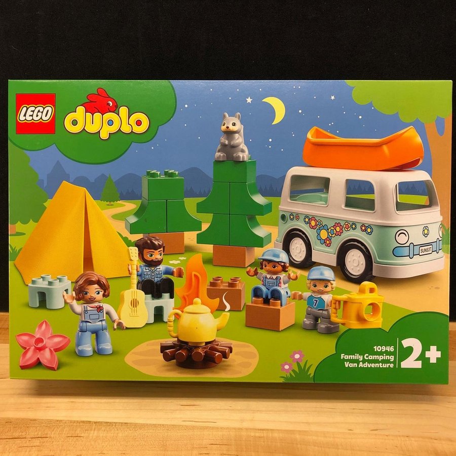 LEGO Duplo 10946 "Familjeäventyr med husbil" - från 2021 oöppnad / förseglad!