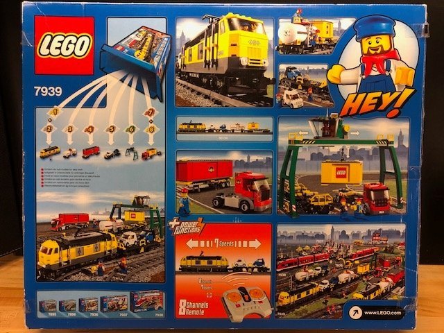 LEGO City 7939 "Cargo Train" - tåg från 2010 helt ny / oanvänd!