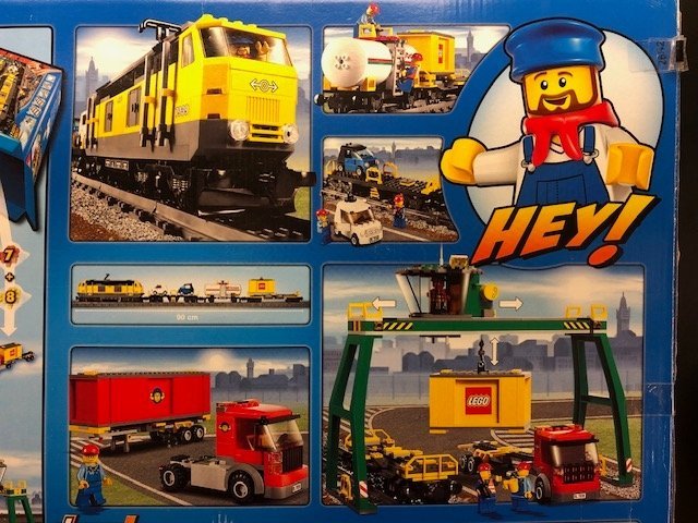 LEGO City 7939 "Cargo Train" - tåg från 2010 helt ny / oanvänd!