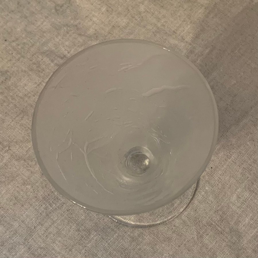 Reijmyre Frostat glas glas på fot
