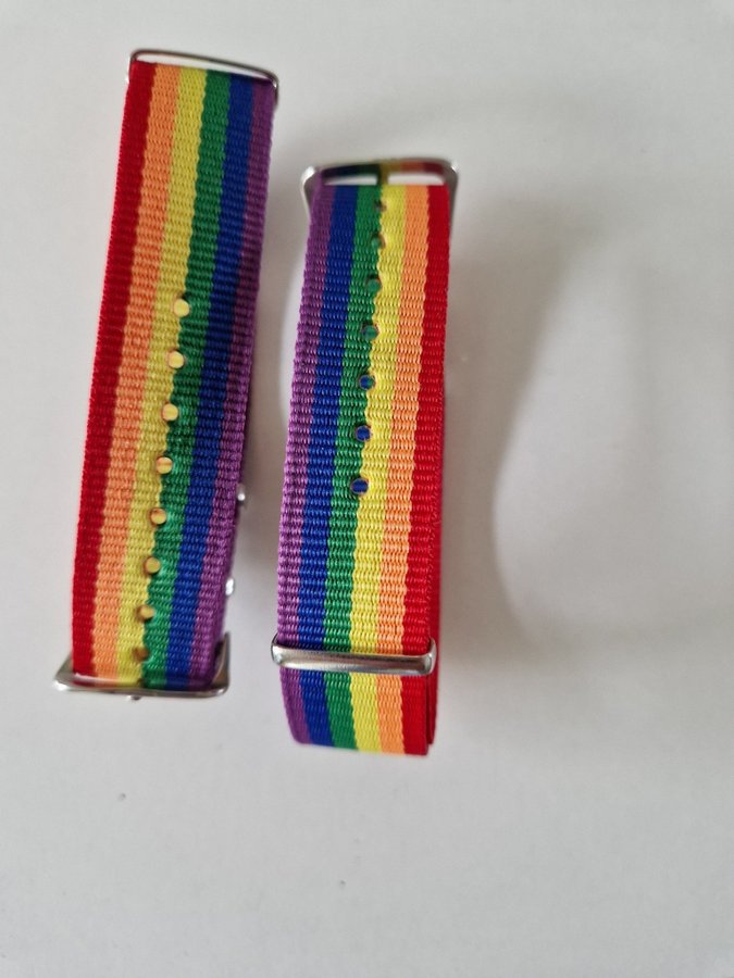 2st Pride armband 20mm för klocka eller för sig självt