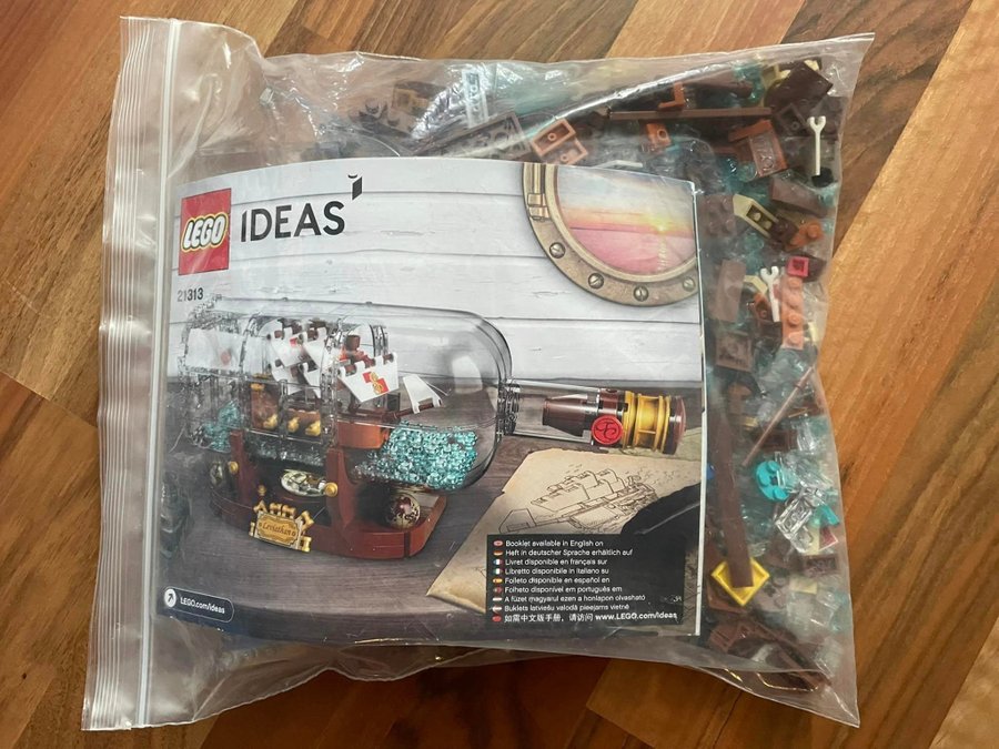 LEGO Ideas 21313 Ship in a Bottle