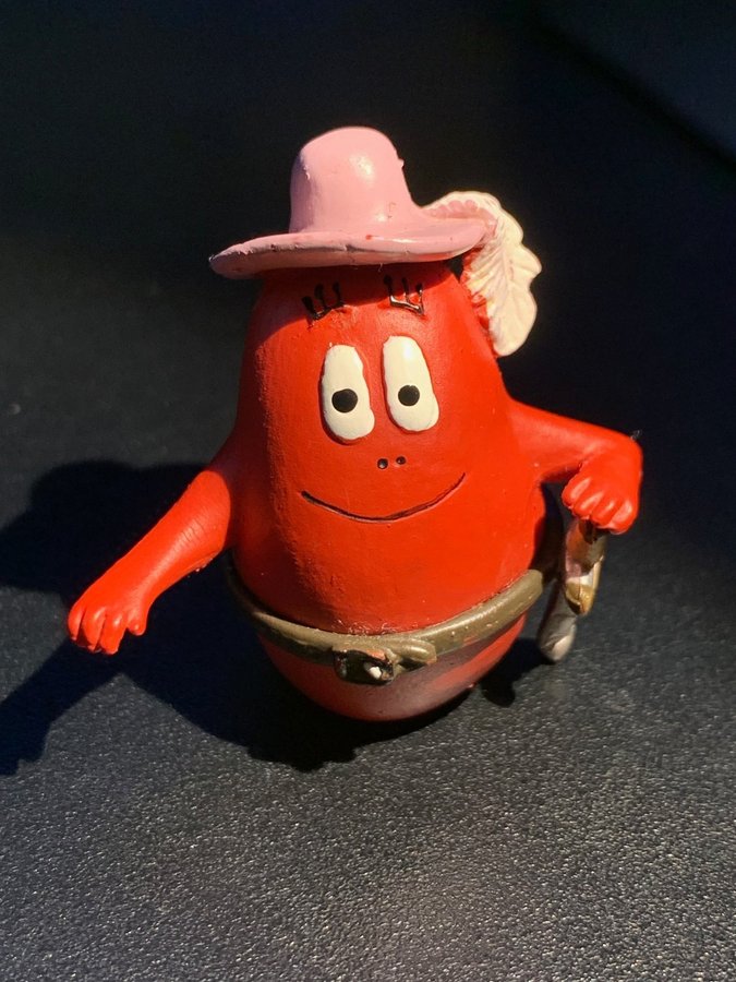 1 st BARBAPAPA Figur - Barbastark på maskerad