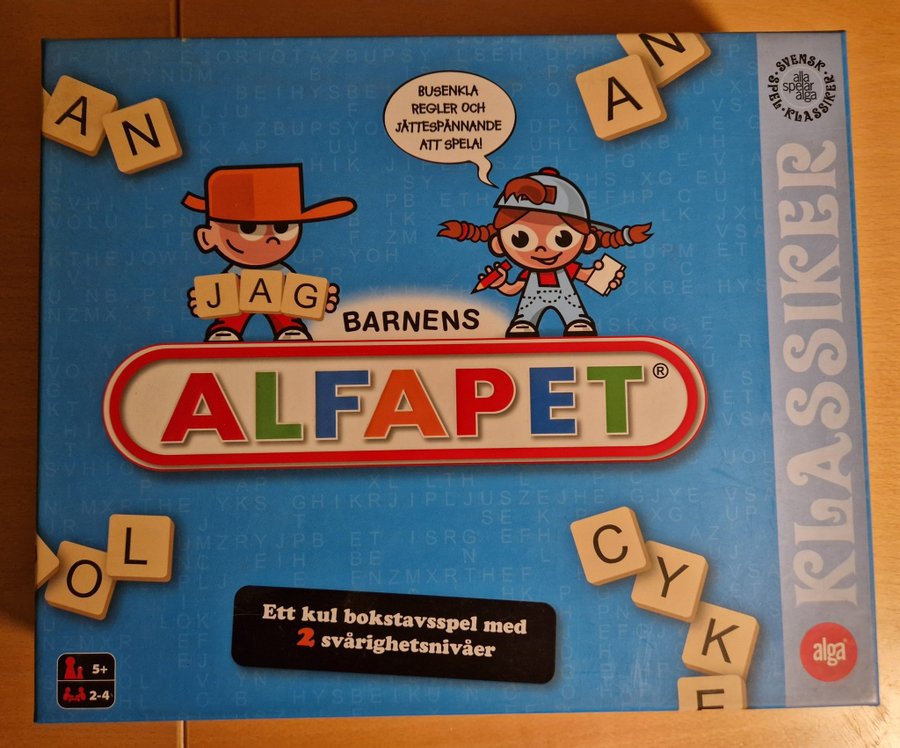 Barnens AlfaPet - Ordspel Komplett