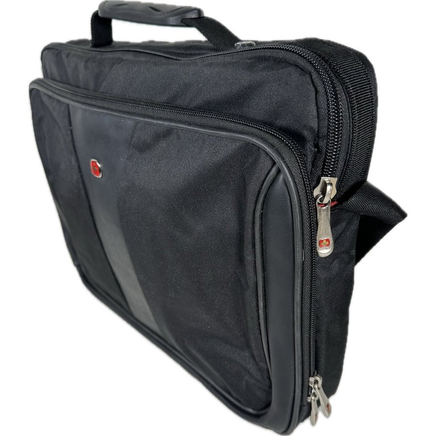 Portfölj Swiss Wenger Datorväska Svart Laptop Bag Business Case