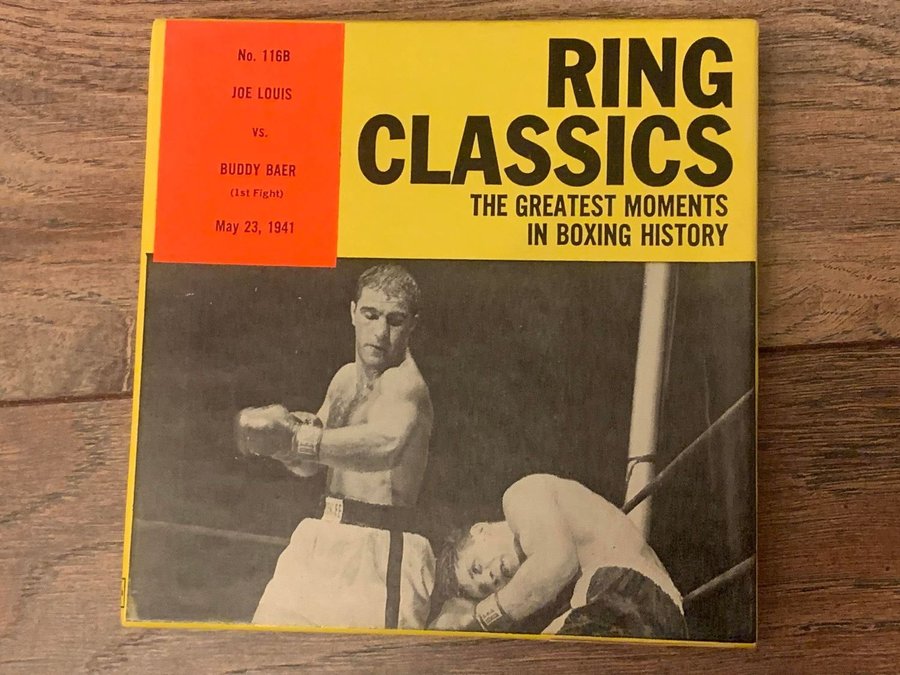 Ring classics Joe Louis vs Buddy Baer 1st fight 1941 Super 8mm