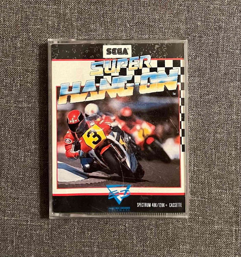 Sega Super Hang-on (Spectrum 48K/128K Kassett)(CIB)