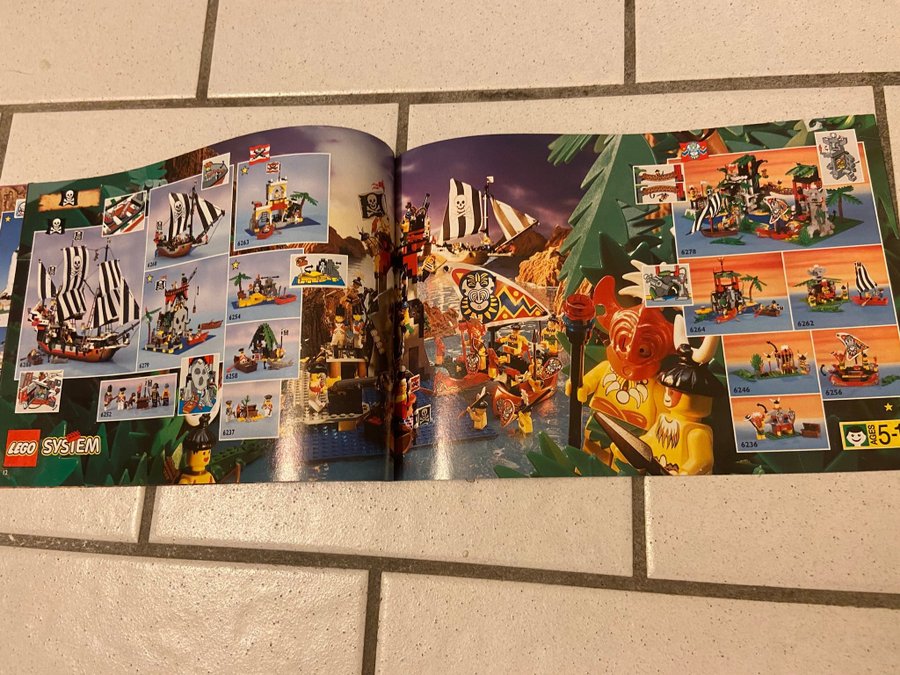 LEGO LEGOLAND - 1995 - Katalog - Broschyr - Reklam - Retro - Nostalgi