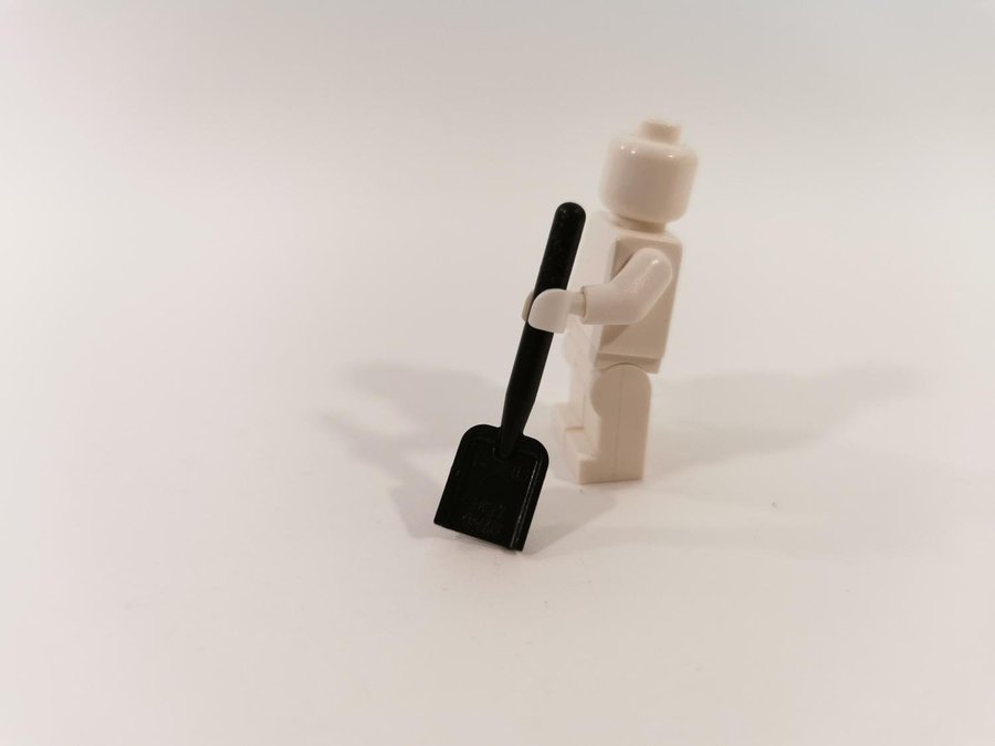 Lego - tillbehör - redskap - spade - part 3837 - svart