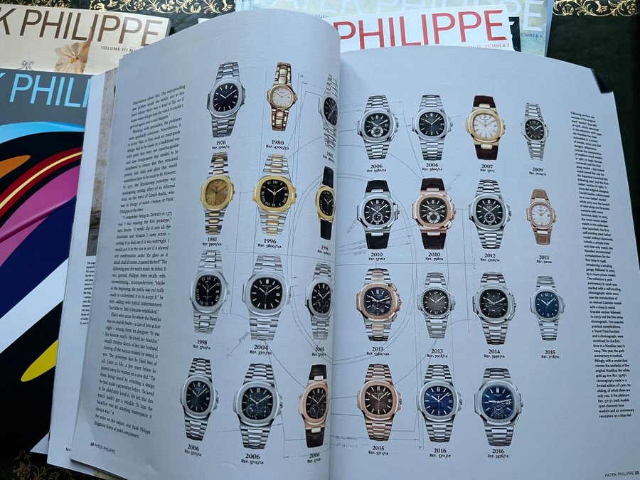 Patek Philippe, The International Magazine, 16 utgåvor