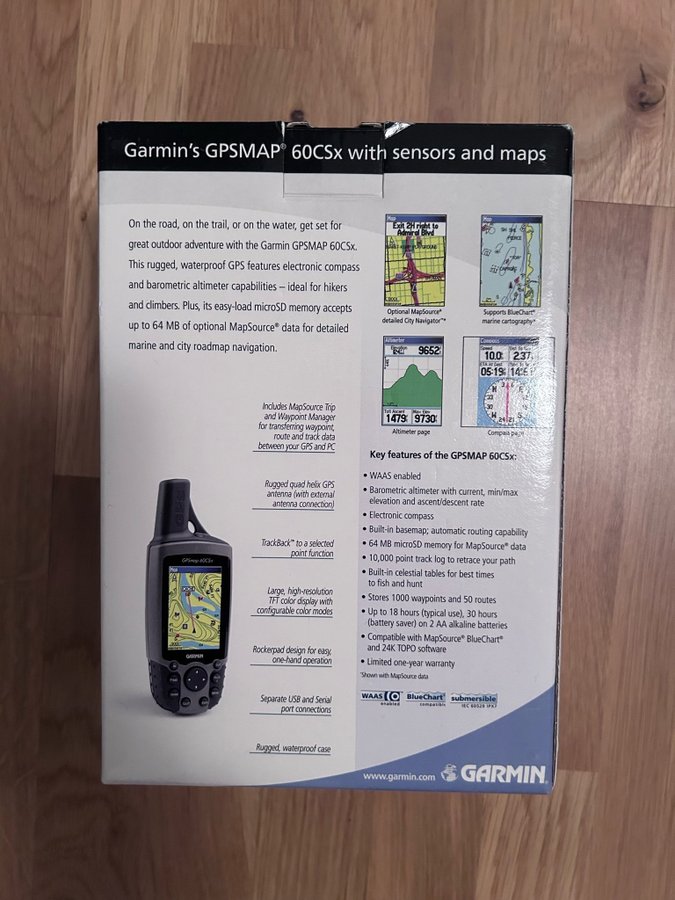 Garmin GPSMAP 60CSx