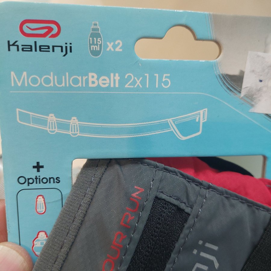 Kalenji ModularBelt 2x115 Löpbälte