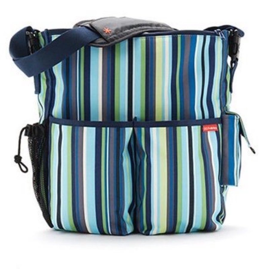 Skip Hop Duo Deluxe Uptown Stripe skötväska