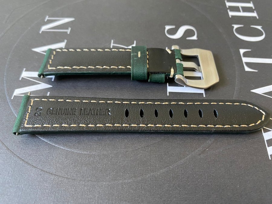 Klockband läder 20mm