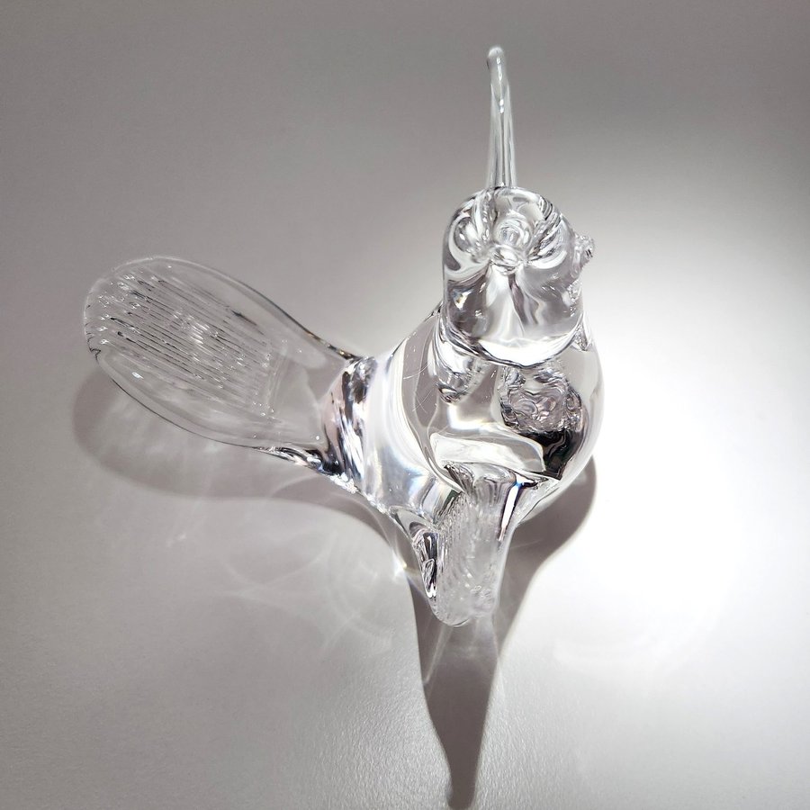 Lead Crystal Bird Sculpture